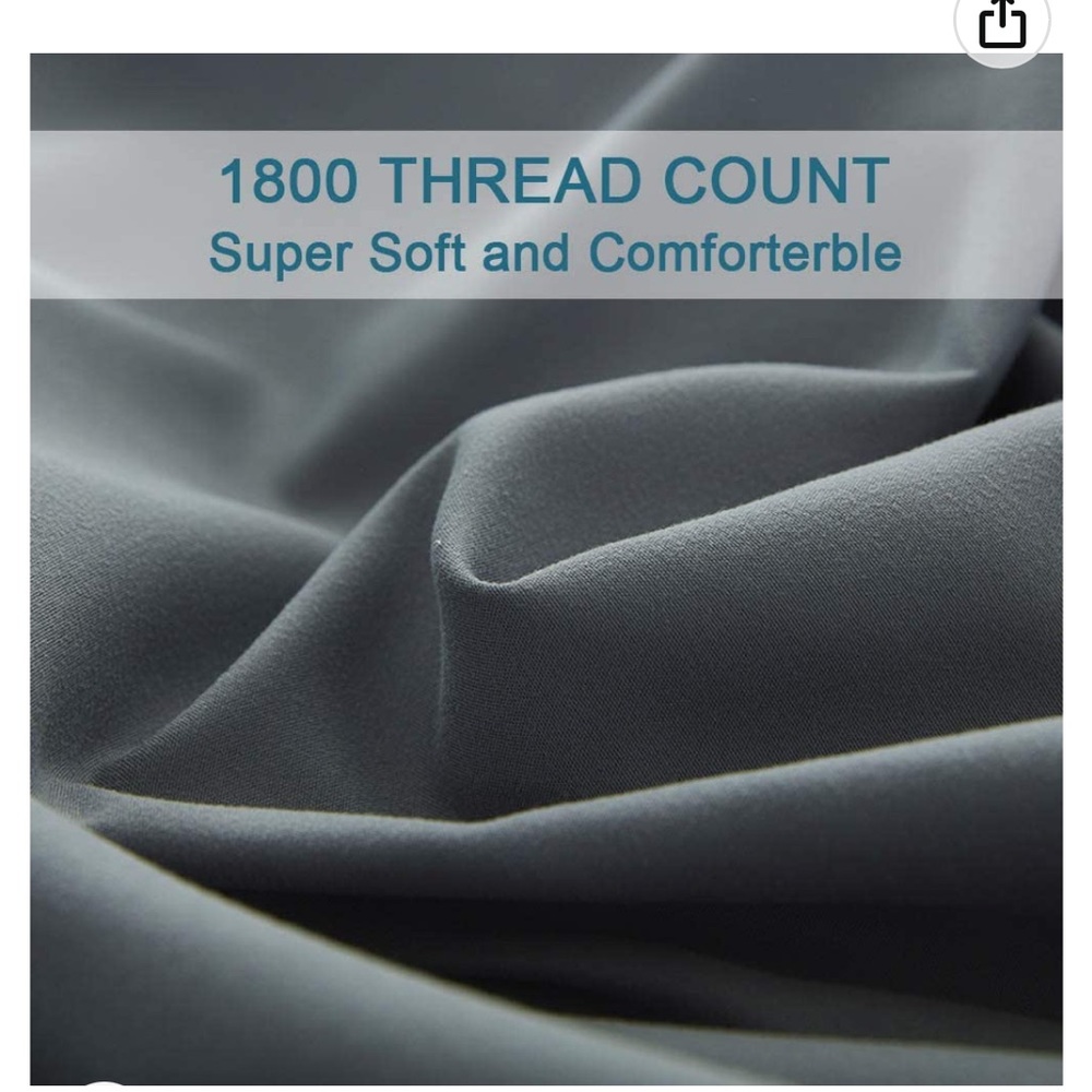 Brand new  set schilucheng Queen sheet set in box - Picture 8 of 13